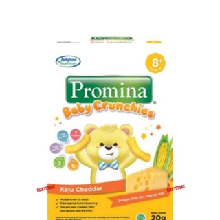 Image of Promina Baby Crunchies 20 Gram Keju Cheddar