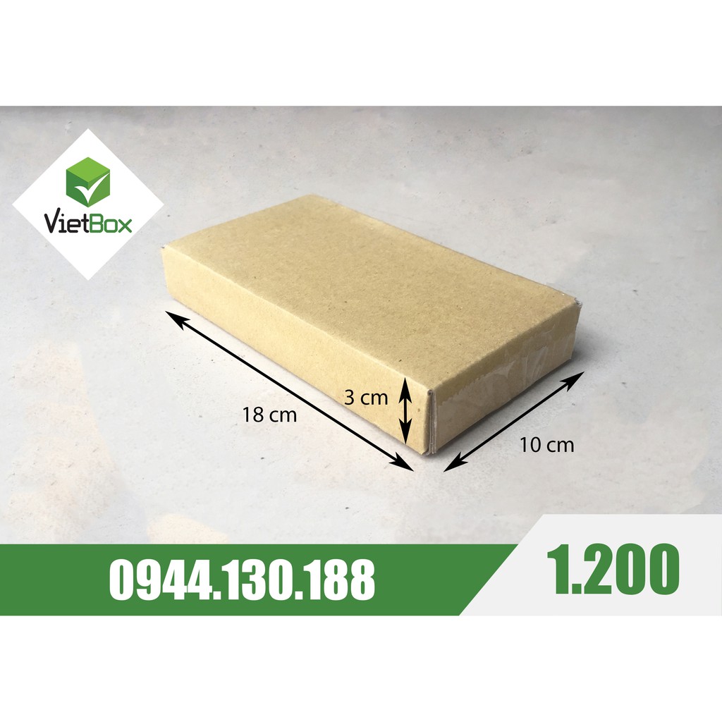 Combo 40 hộp carton 10x3x18