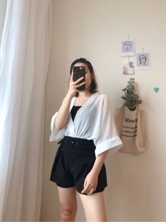 Quần váy kèm thắt lưng