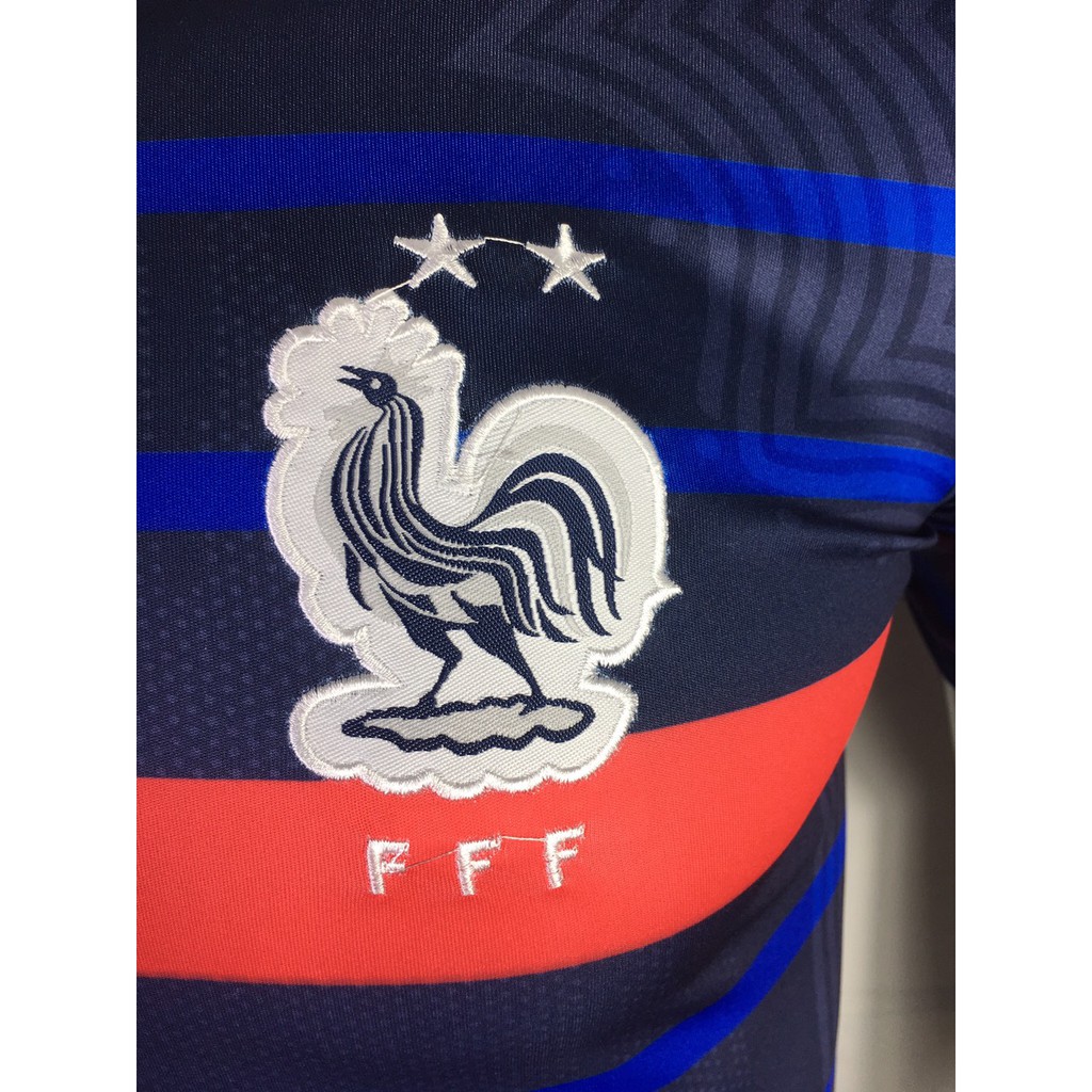 Bộ đồ đá banh đội tuyển Pháp màu xanh đen 2018-2019
