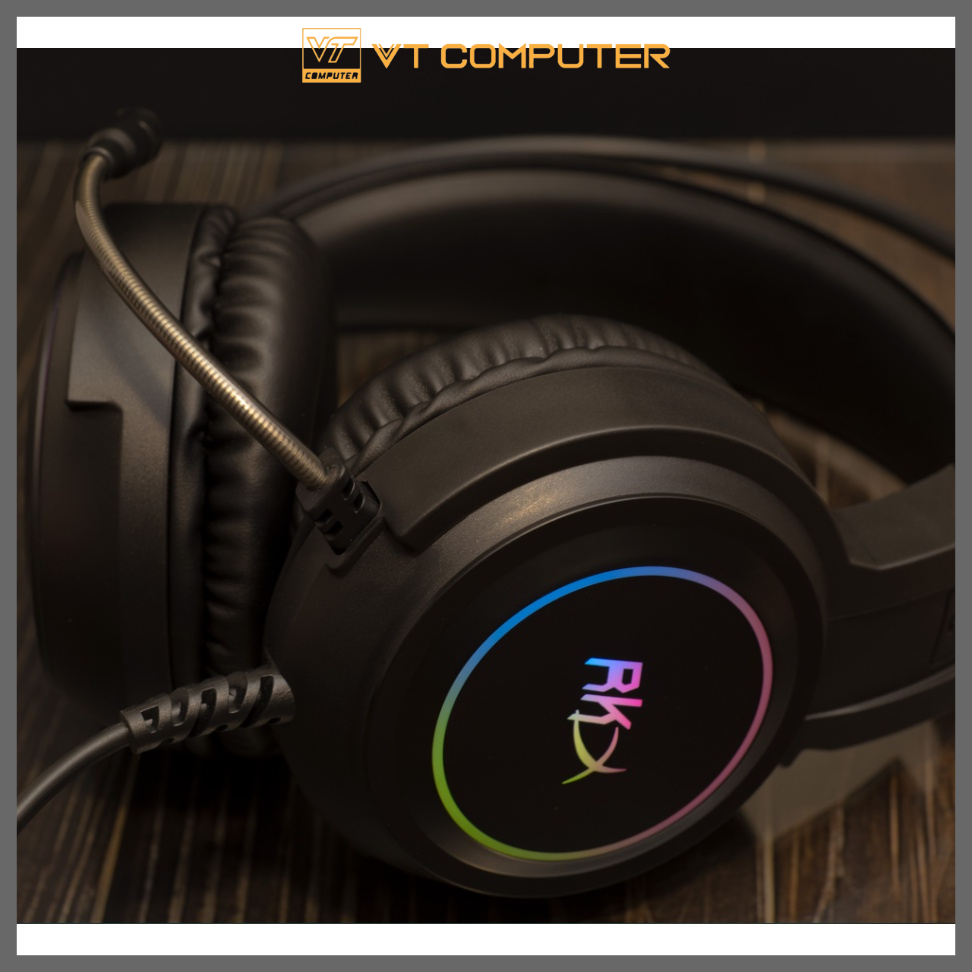 Tai nghe Gaming RKX Hỗ trợ Âm Thanh Vòm / Bảo Hành Chính Hãng 12 Tháng