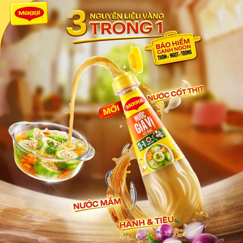 Nước Gia Vị Cô Đặc Maggi Chai 350G
