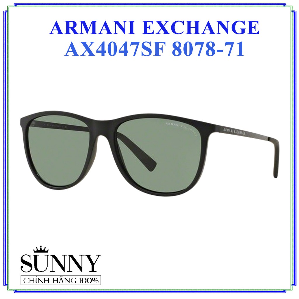Kính Mát Unisex Armani Exchange AX4047SF