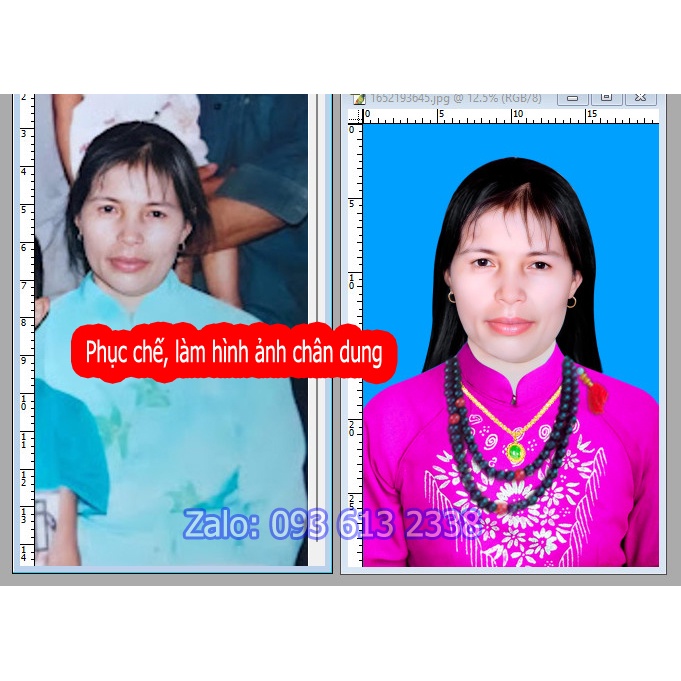 Phục chế ảnh cũ ảnh hỏng online toàn quốc