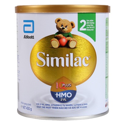 [Mã 208FMCGSALE giảm 0.08 đơn 500k] Sữa Similac IQ Plus HMO số 2 400g (6 - 12 tháng) (Chính hãng)