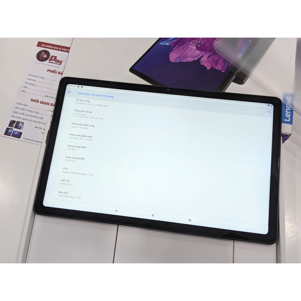 Máy Tính Bảng Lenovo Xiaoxin Pad P11 2021 & 2022 Mới Nguyên Seal Bộ nhớ 64GB + 128GB |Tại Playmobile