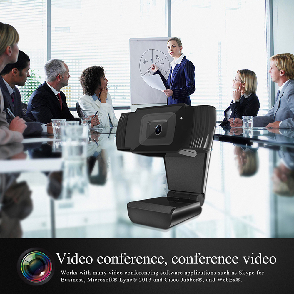 Webcam Độ Phân Giải Cao 480p/1080P 12.0M Pixels Kèm Micro | BigBuy360 - bigbuy360.vn