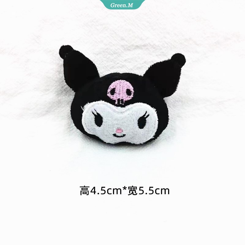 Ghim Cài Áo Kim Loại Hình Nhân Vật Hoạt Hình Anime Sanrio Kuromi My Melody Cinnamon Cho Bé Trai Gái