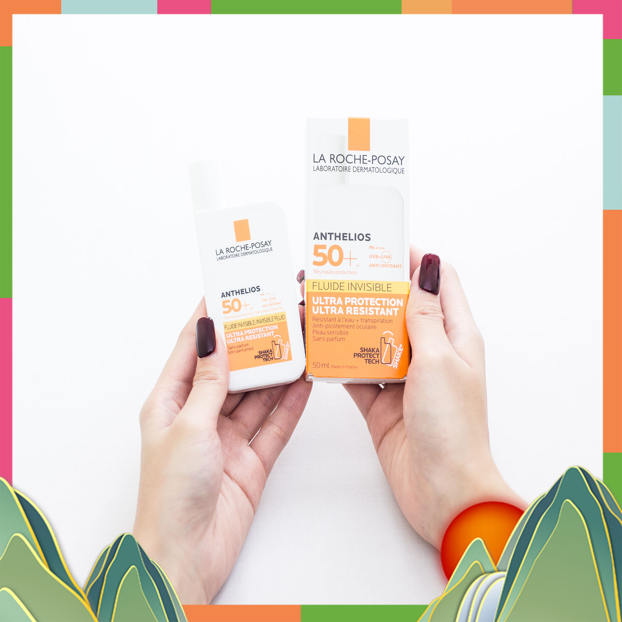 Kem Chống Nắng La Roche-Posay Anthelios Fluide Invisible SPF 50+ 50ml | BigBuy360 - bigbuy360.vn