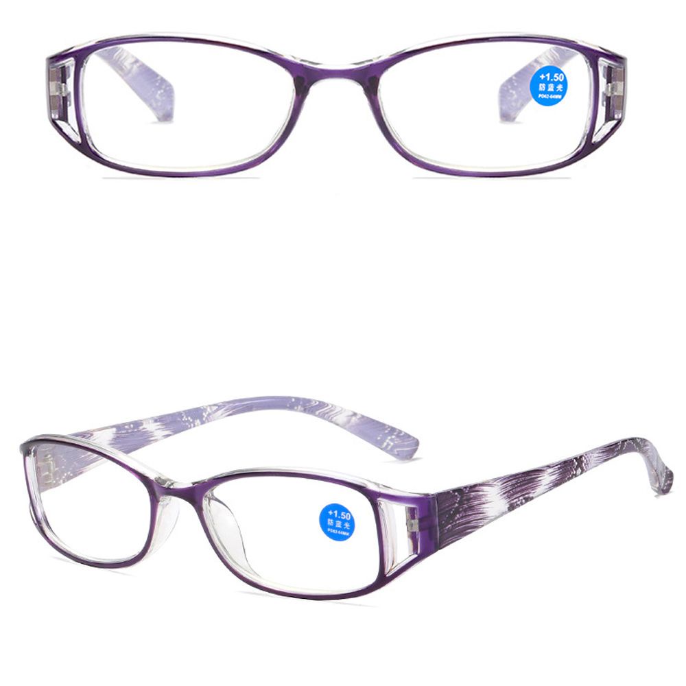 Mắt Kính Đọc Sách Gọng Siêu Nhẹ Chống Ánh Sáng Xanh Thời Trang Cổ Điển Cho Nữ