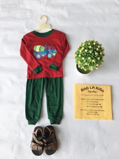 Set 5 bộ bozip bé trai 6-15kg