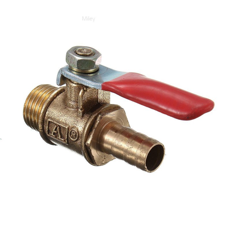 Van Ống Nước Màu Đỏ 1 / 4 '' PT 13mm Đến 8mm