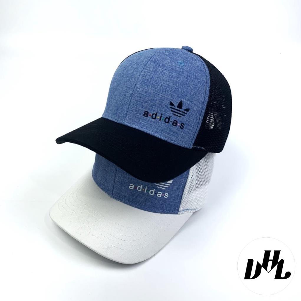 Mũ lưỡi trai ❤️ Nón kết jean add phối lưới thể thao thoáng mát thời trang nam nữ cao cấp