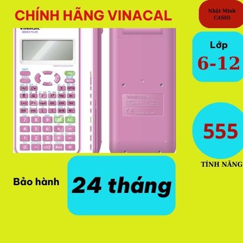Máy tính cầm tay VINACAL 680 EX PLUS, máy tính cầm tay học sinh chính hãng