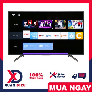 Smart Tivi Sony 4K 49 inch KD-49X7000G - Netflix,Voice Control,Youtube.Nơi sản xuất:Malaysia,Giao miễn phí HCM