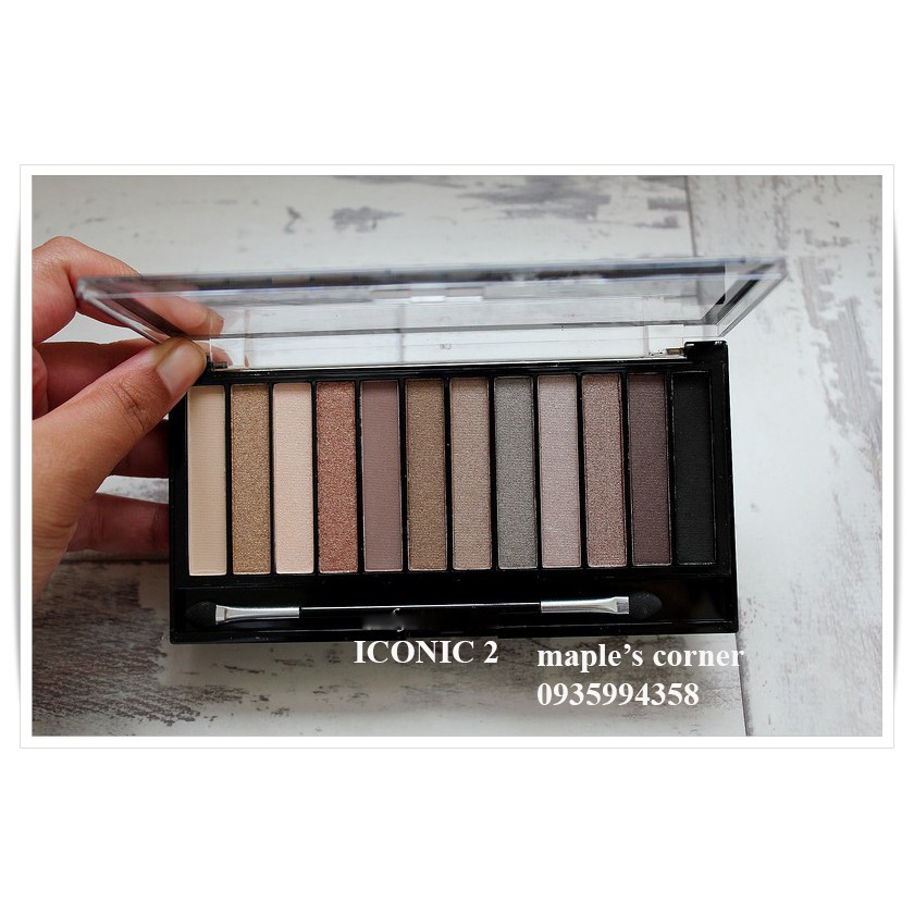 bảng mắt Makeup revolution iconic 2 -3