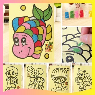 Tranh cát cho bé kích thước 15*20cm