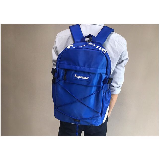 Balo Supreme thời trang, chống nước, vải dù sức chưa lớn, đựng laptop, đi du lịch đi học, đi làm siêu bền, siêu nhẹ BA44