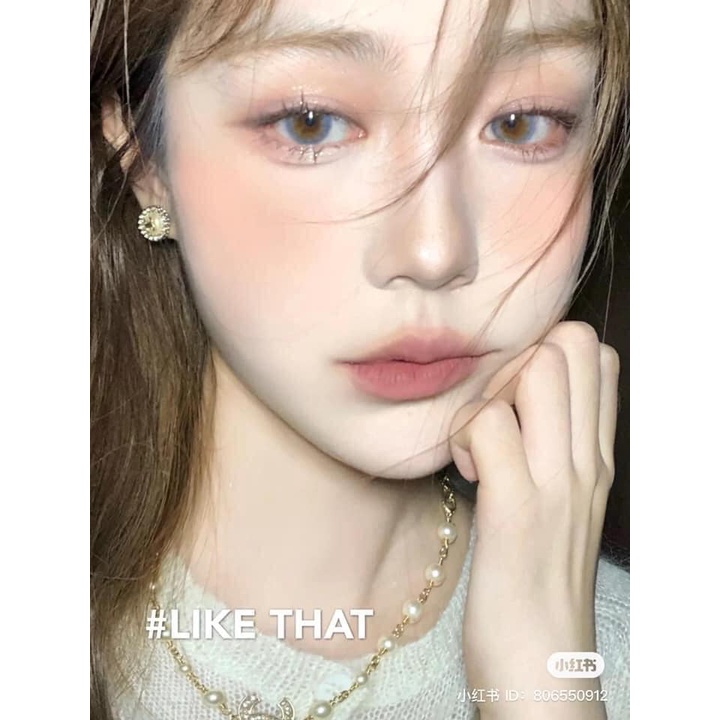 Phấn má 3CE Velvet Liquid Blusher sale 60%- màu Like That- cam đào | BigBuy360 - bigbuy360.vn