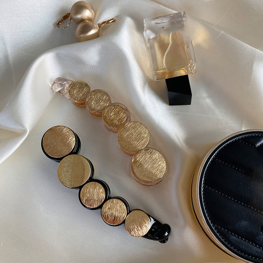 Kẹp Tóc Kim Loại Phong Cách Hàn Quốc Dành Cho Nữ