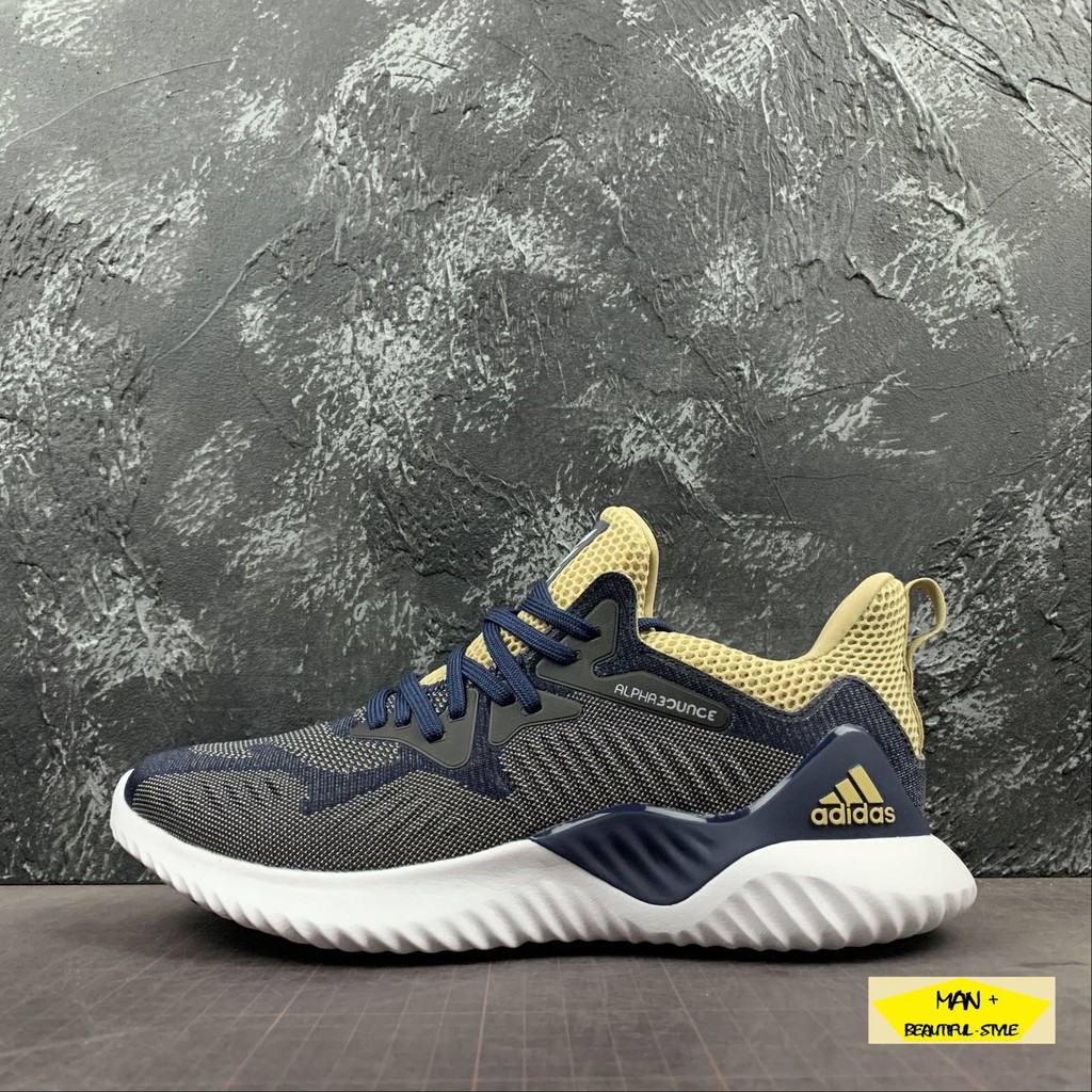 Giày thể thao ALPHABOUNCE BEYOND 2018 gót vàng