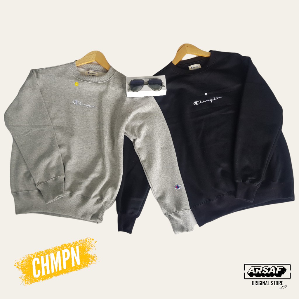 -ARSAF- Vết Nứt CHMPN Original |Logo Script Mini| C8-q019r | Áo Khoác Ngoài | Áo Len