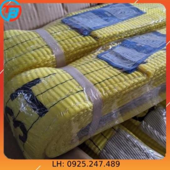 Dây Cáp Vải Cẩu Hàng - Hệ Số 6:1 - Loại 3 Tấn - Đủ Size