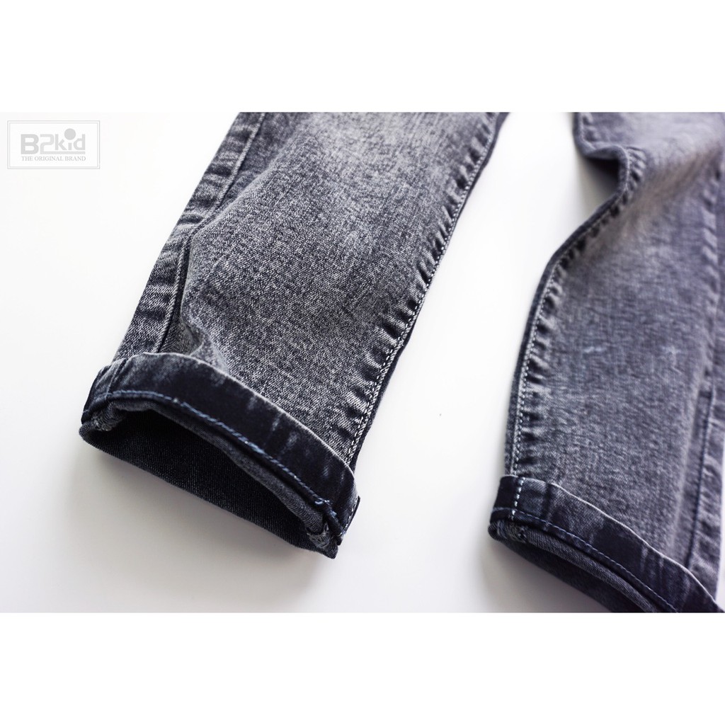 Quần Jean Dài Đen B2K Bé Trai size 28kg đến 59kg