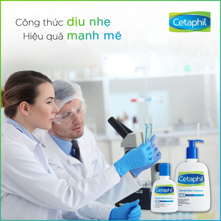 Sữa rửa mặt Cetaphil centaphil 125ml dưỡng ẩm chăm sóc da mặt ngừa mụn tẩy sạch bụi bẩn chất nhờn | BigBuy360 - bigbuy360.vn
