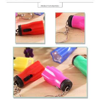 Móc Khóa Đèn Led Mini Dễ Thương
