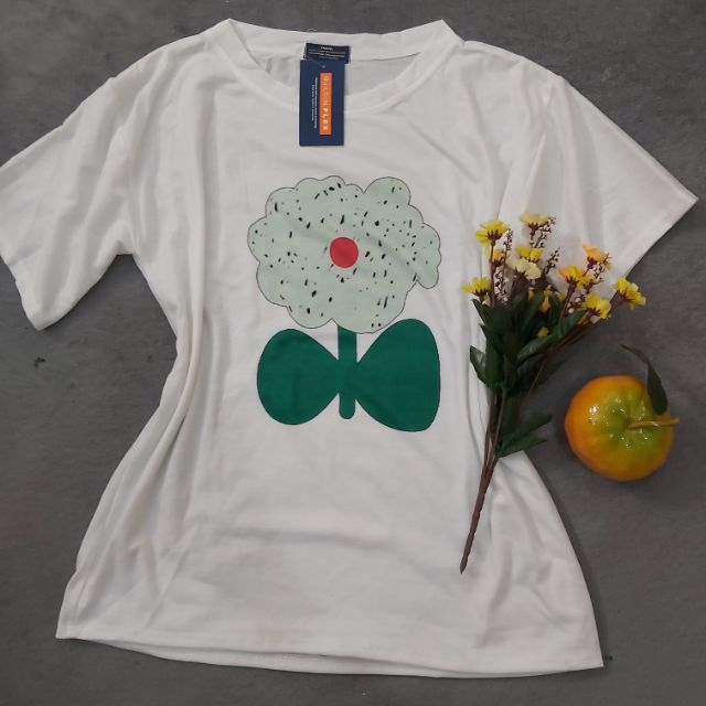 Áo chất cotton in hình 3D free size from dấu quần