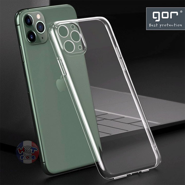 Ốp lưng dẻo trong suốt Gor Nature cho Iphone 11 Pro Max / 11 Pro / 11