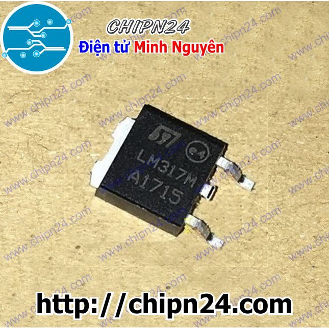 [2 CON] IC LM317 TO-252 (SMD Dán) (LM317D2T 317)