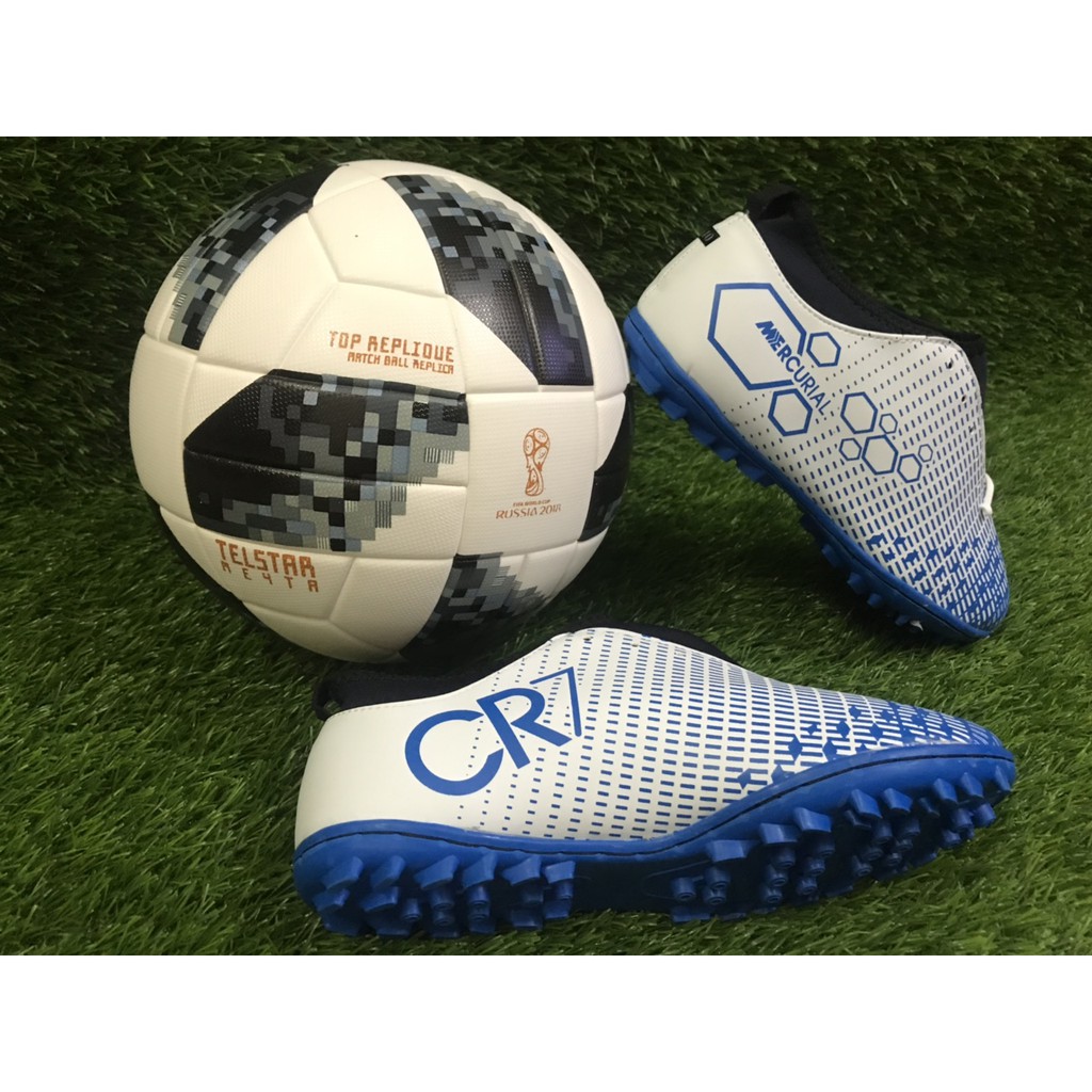 Giày đá bóng CR7 loang VN218-khâu full-sấn nhân tạo