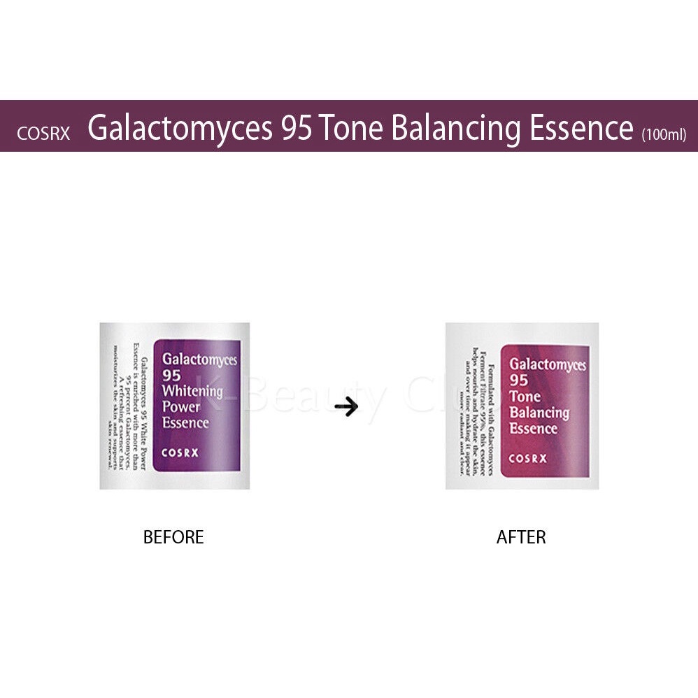 Tinh Chất Dưỡng Trắng Và Đều Màu Da Chứ95% Galactomyces COSRX Galactomyces 95 Tone Balancing Essence 100ml