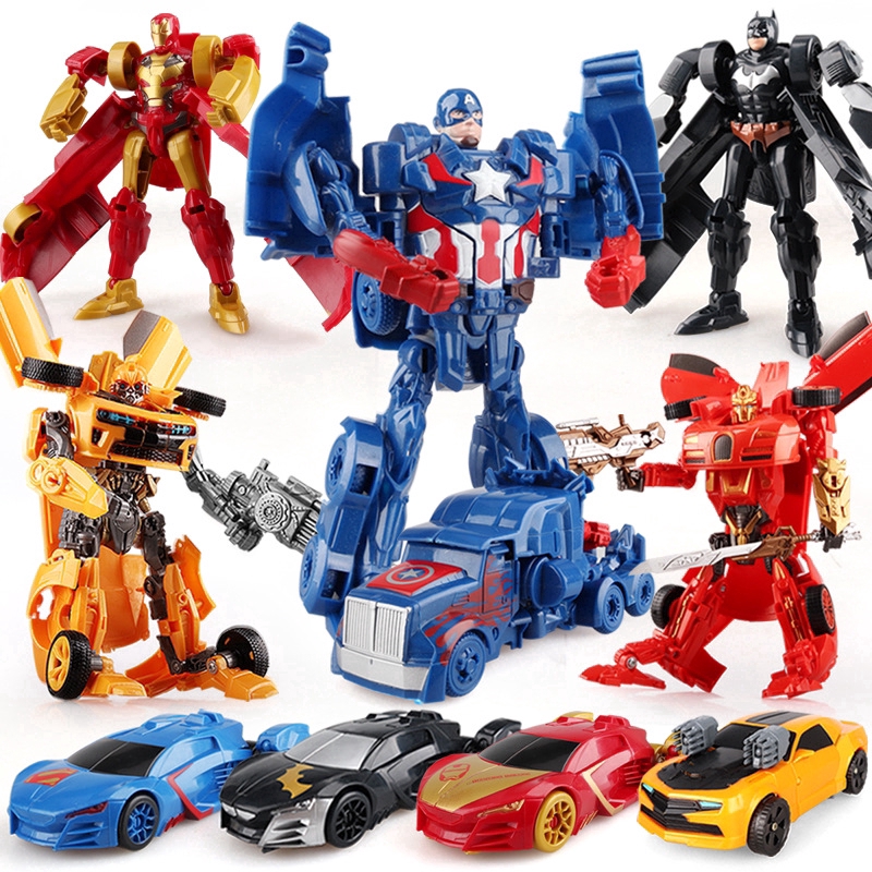 Transformers Mô Hình Đồ Chơi Người Nhện Biến Hình Độc Đáo Cho Bé