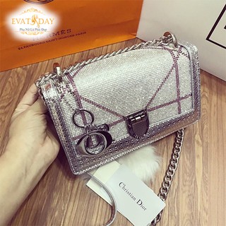 Túi xách đeo chéo Kim Sa đá