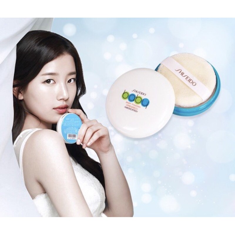 Phấn phủ kiềm dầu dạng nén Shiseido baby powder 50g ( Hàng nội địa Nhật) | BigBuy360 - bigbuy360.vn