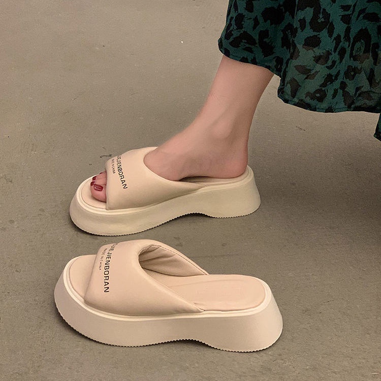 Dép sandal đế dày thời trang mùa hè kiểu dáng mới dễ phối đồ