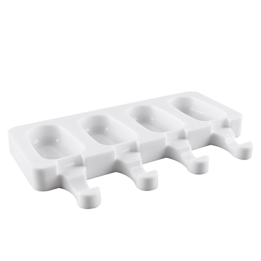 Khuôn Silicone Làm Kem Que 4/8 Ngăn Tiện Dụng