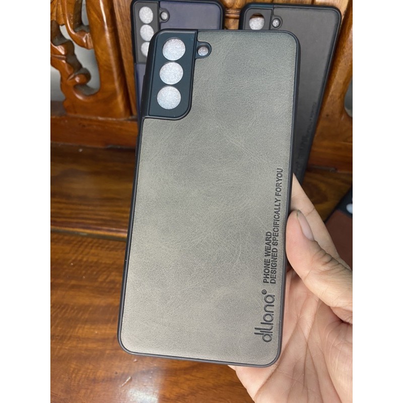 Ốp Samsung S21 Plus dẻo kiểu da thời trang l