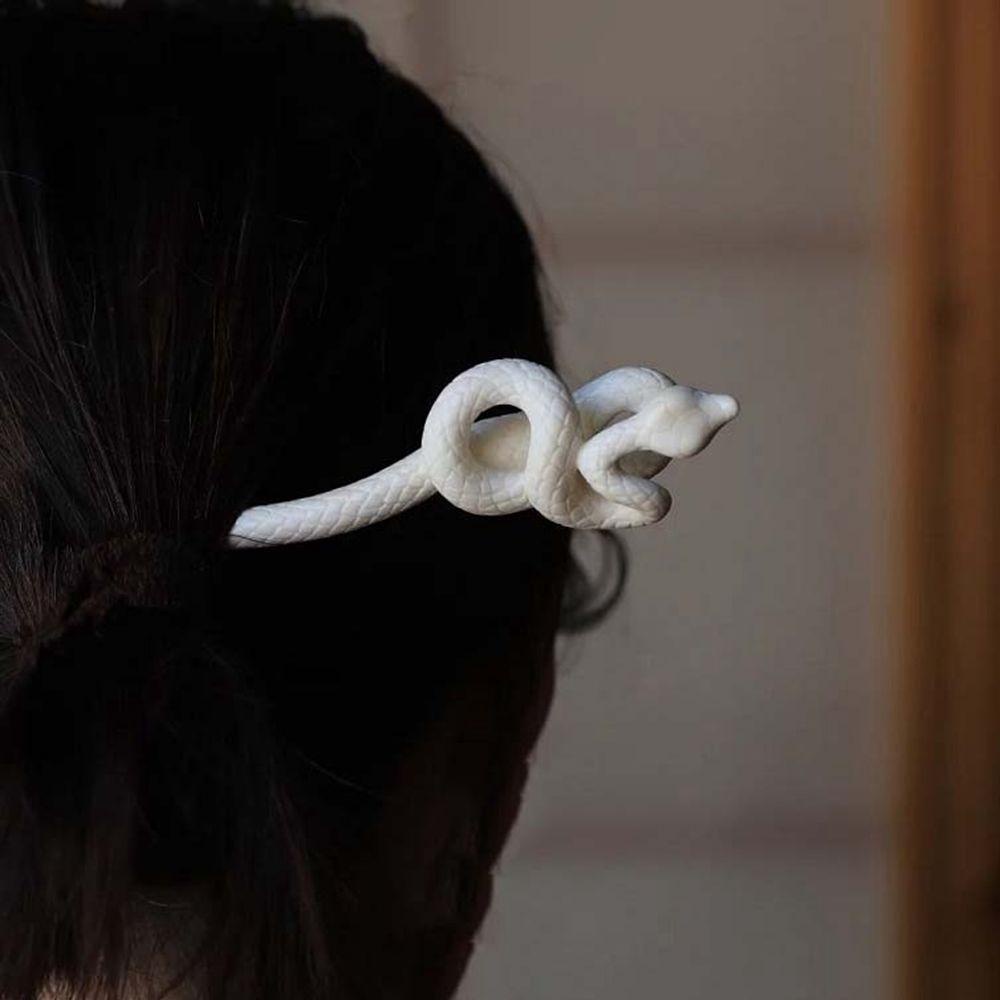 Trâm Cài Tóc Hình Rắn Bằng Hợp Kim Phong Cách Trung Hoa Ngọt Ngào Cho Nữ MXGOODS