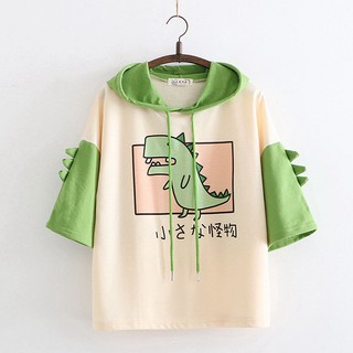 Áo Thun Hoodie Khủng Long K231