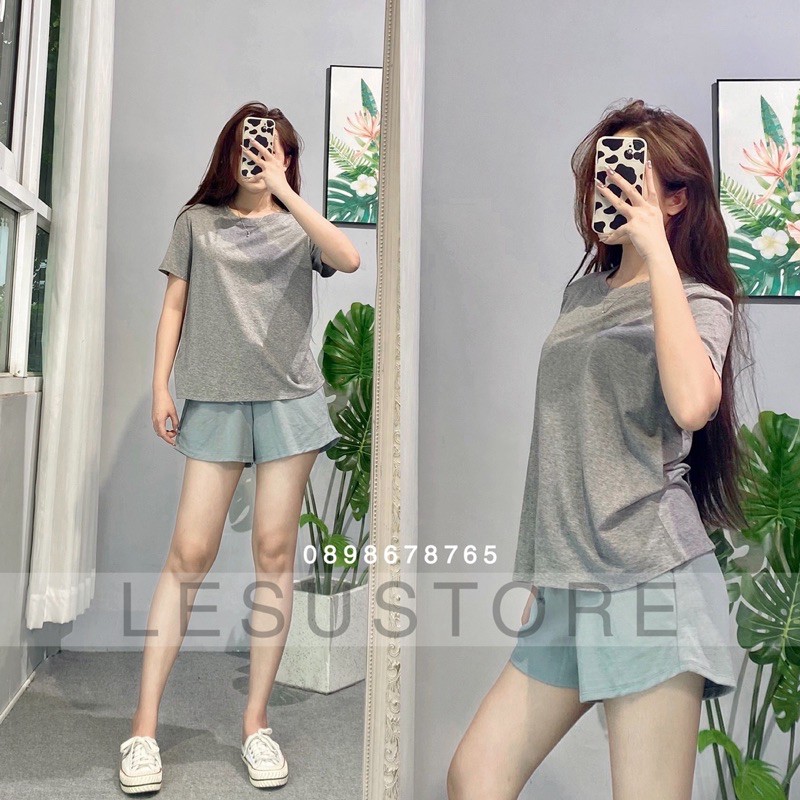 ẢNH TỰ CHỤP Quần short da cá lưng thun