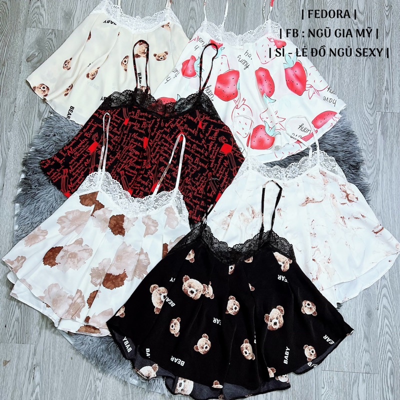 Đồ bộ mặc nhà🎄Freeship🎄Đồ ngủ nữ 2s vải mango cao cấp phối ren ngực freesize 40-65kg | BigBuy360 - bigbuy360.vn