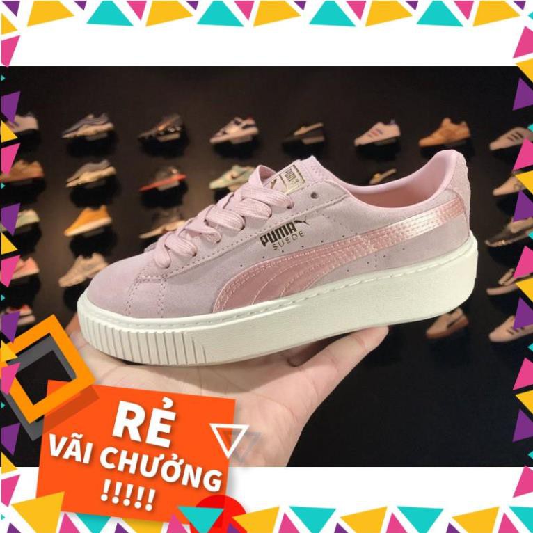 HÈ Hot gốc giảm puma giỏ da lộn giày chạy thấp vàng hồng đầu Cao Cấp việt nam 💎 Uy tín . NEW new 2020 . new . * ! ' _