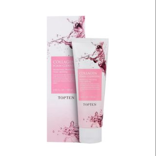 Sữa rửa mặt collagen TOPTEN Collagen Foam Cleansing 120ml
