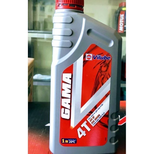 Combo gồm 3 chai Dầu nhớt Gama V SAE 20W50 dùng cho xe số  như  xe dream,Wave,Exciter,Raider,Axel,Future,Z1000l