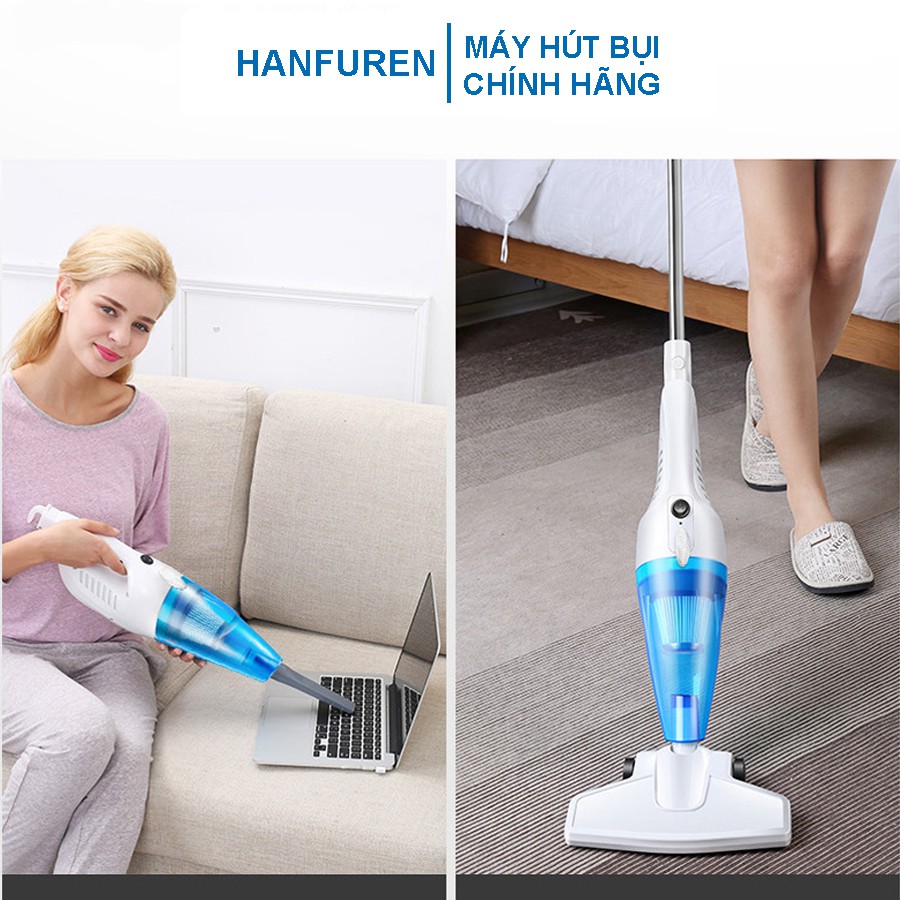 [HANFUREN] Máy Hút Bụi Gia Đình Cầm Tay HANFUREN LF-07A Công Suất 600W Lực Hút 15000Pa Kèm 9 Đầu Hút Bảo Hành 6 Tháng | WebRaoVat - webraovat.net.vn