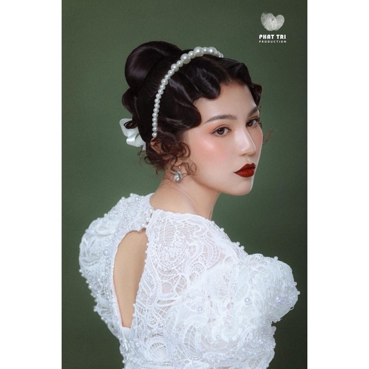 Bờm Hạt Trai Công Chúa Cô Dâu, Bờm tóc
